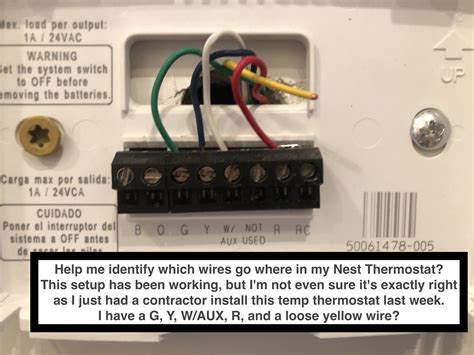 honeywell thermostat hook up